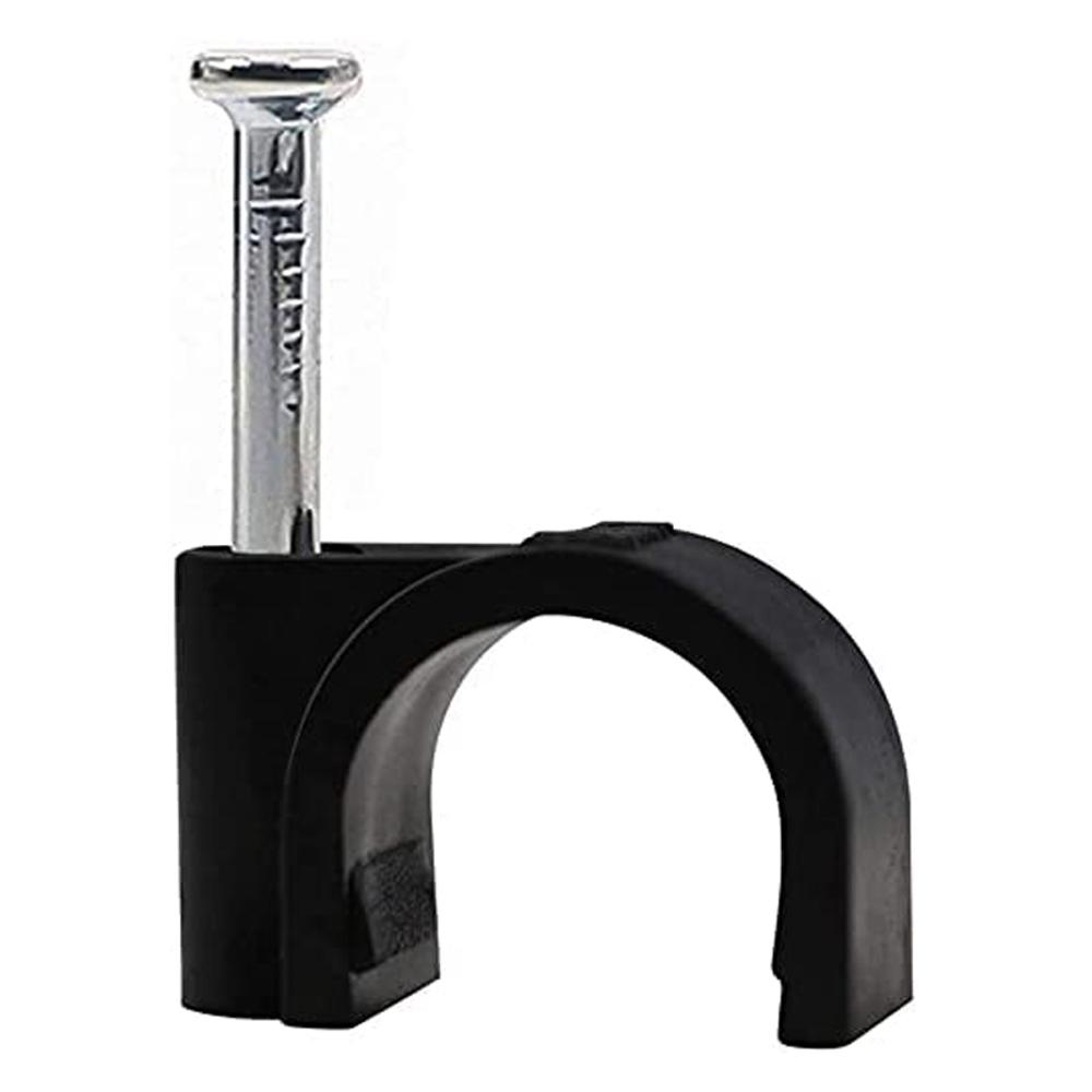 Kabelklemme 8 mm schwarz 100 Stk. - Allteq