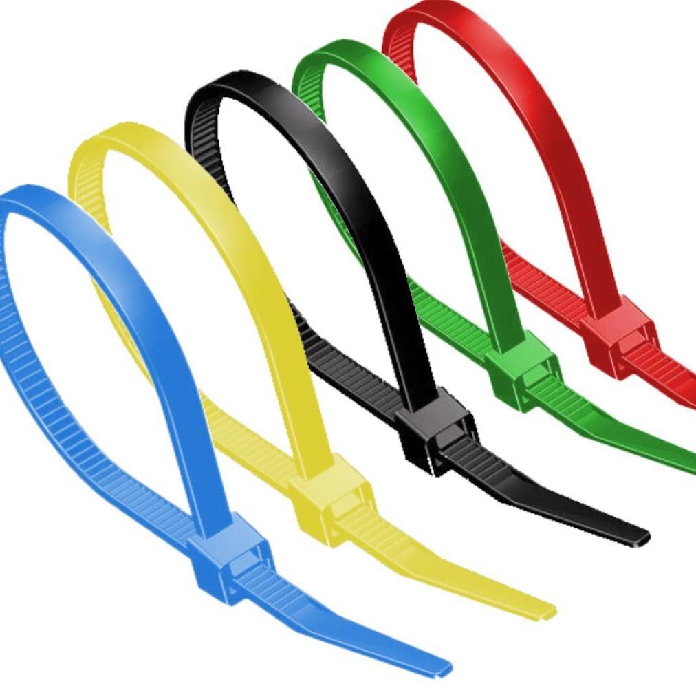 Kabelbinder Set verschiedene Farben 500 Stk.
