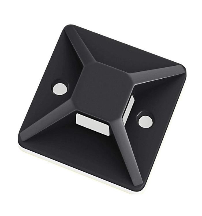 Kabelbinder 20x20 mm. 100 Stück schwarz