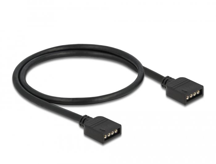 Delock RGB Anschlusskabel 4-polig für 12 V RGB LED Beleuchtung 30 cm - Delock