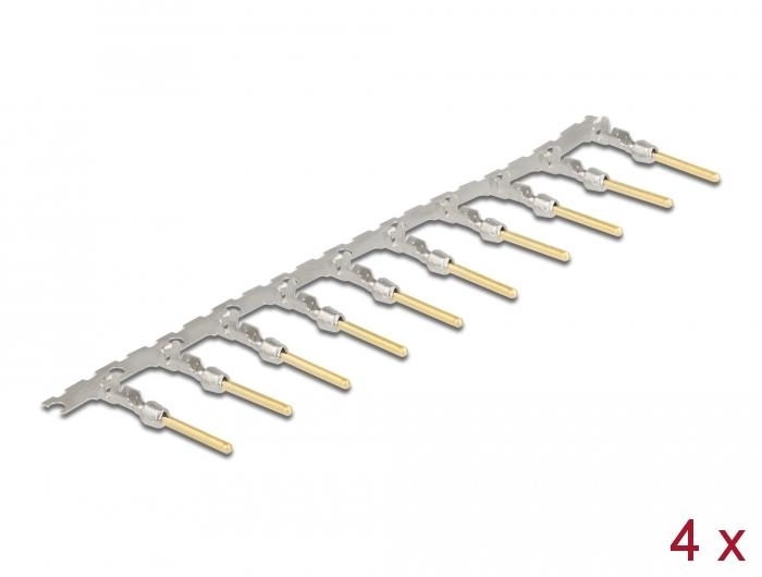 Delock Schrumpfkontakte für D-Sub Schrumpfstecker 40 Stk.