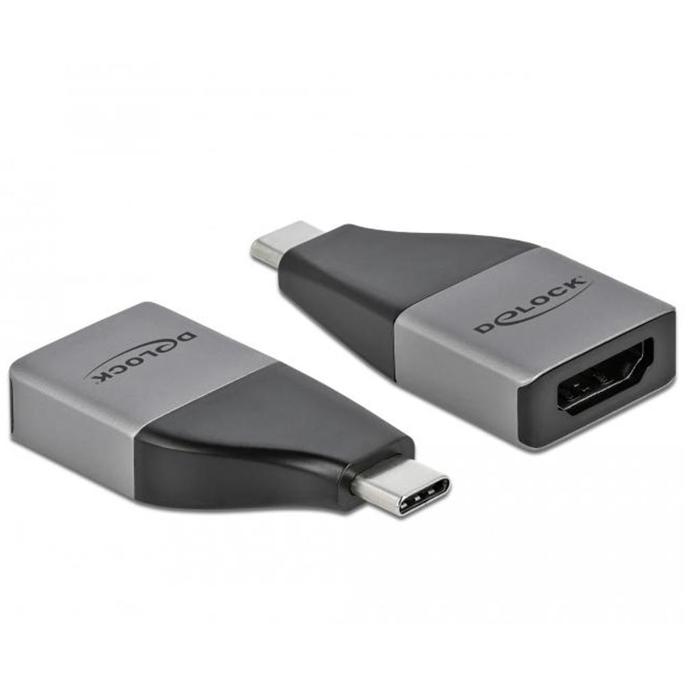 Delock USB Typ-C™ Adapter zu HDMI (DP Alt Mode) 4K 60 Hz + HDR - komp - Delock