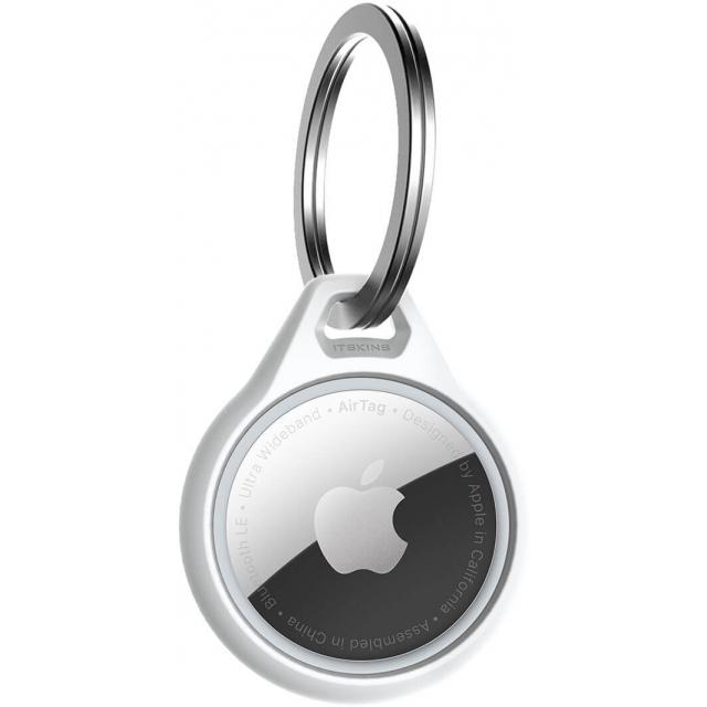 Apple AirTag Schlüsselanhänger - weiß - Itskins