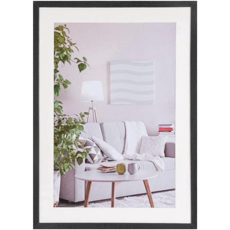 Bilderrahmen Modern - 60x80cm - Schwarz