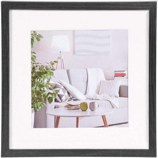 Bilderrahmen Modern - 40x40cm - Schwarz