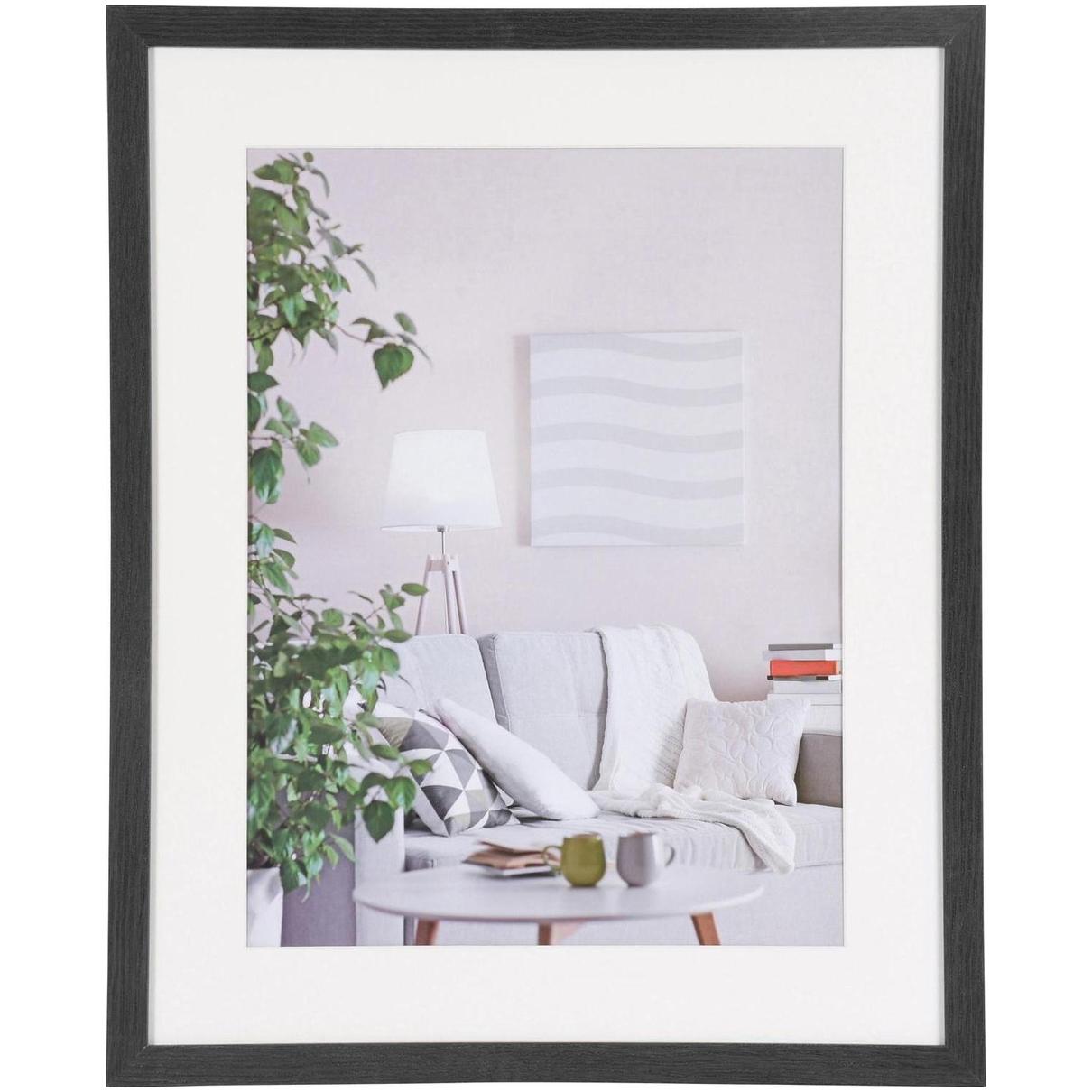 Bilderrahmen Modern - 40x50cm - Schwarz