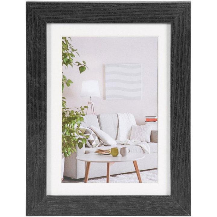 Bilderrahmen Modern - 13x18cm - Schwarz