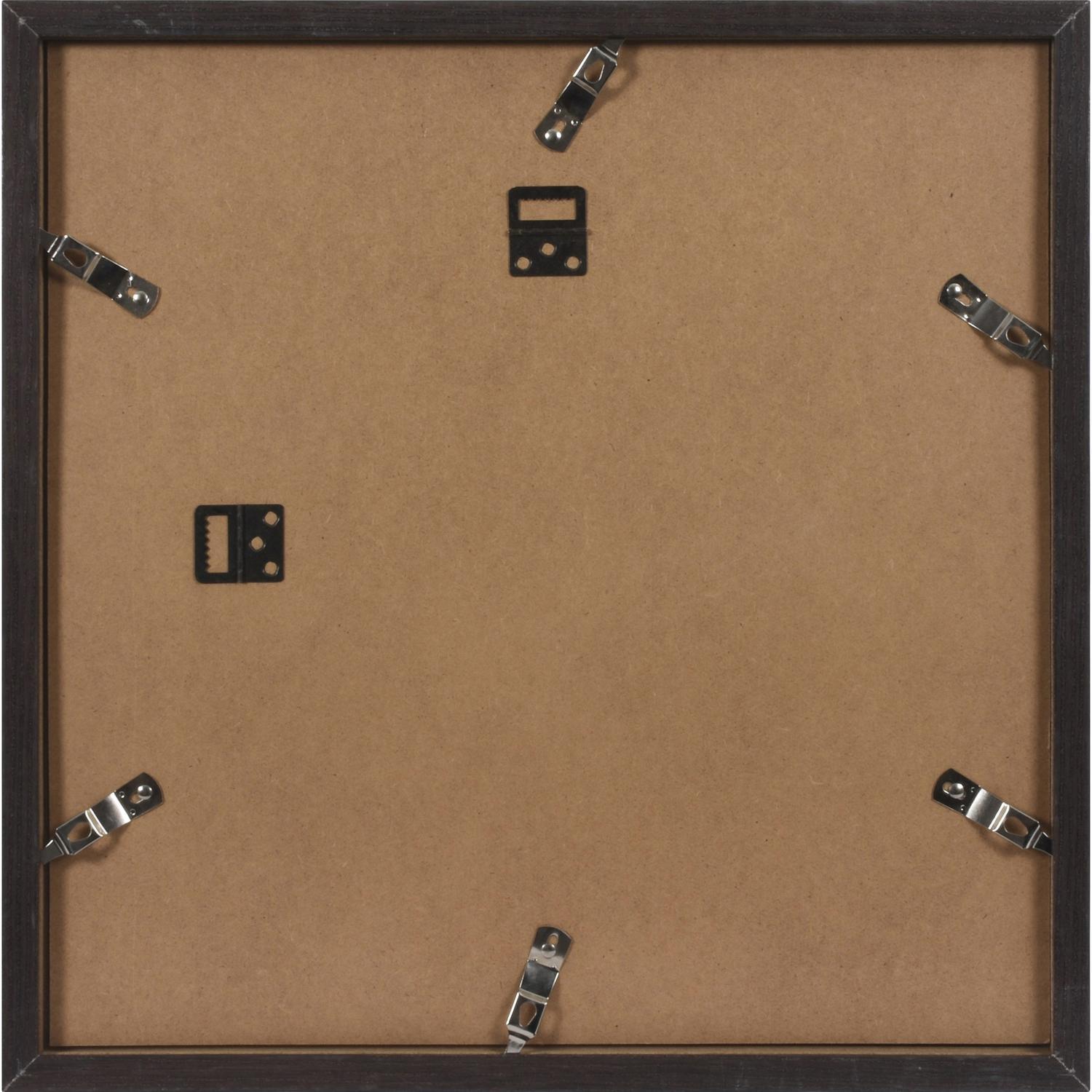 Bilderrahmen Modern - 70x70cm - Dunkelbraun