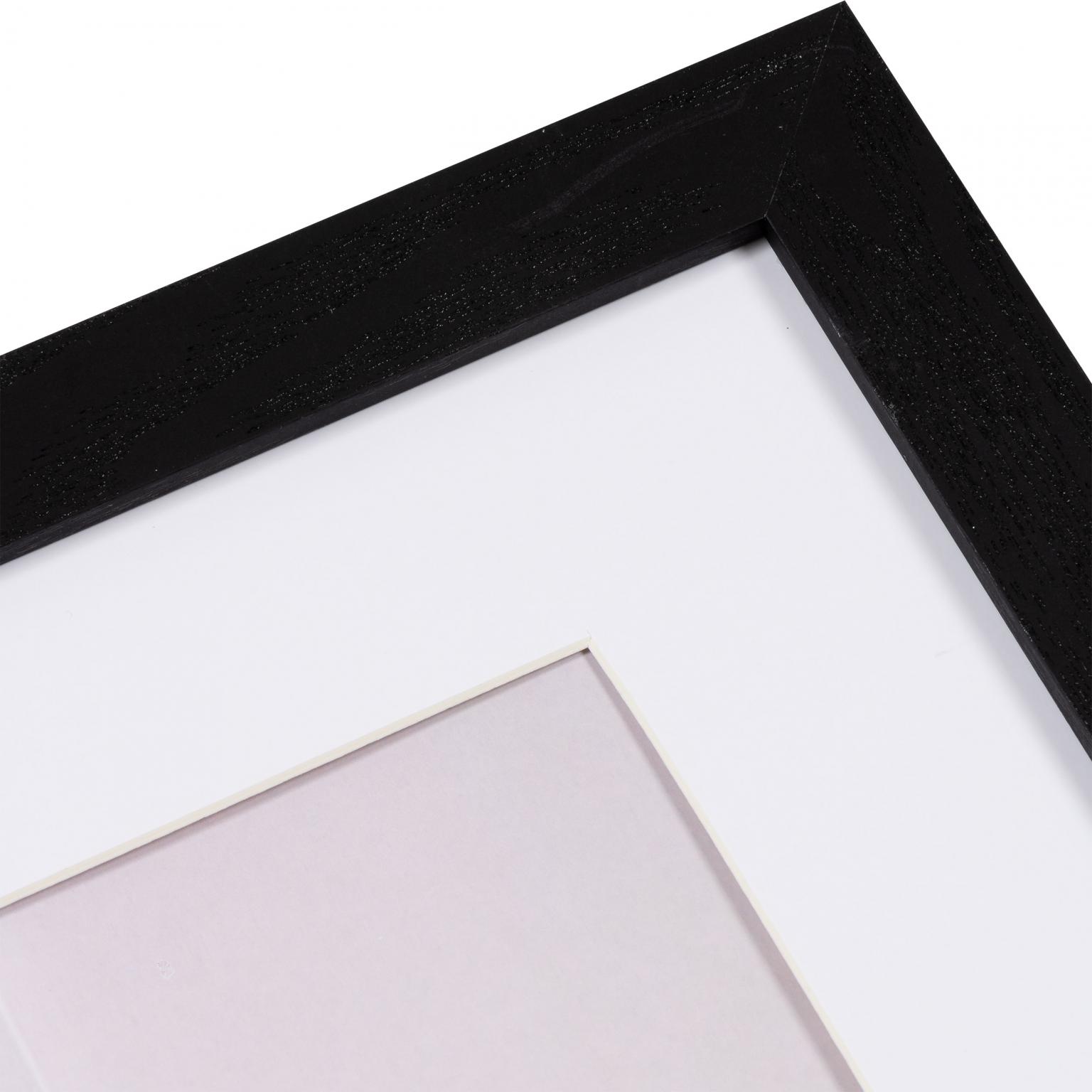 Bilderrahmen Modern - 70x70cm - Schwarz