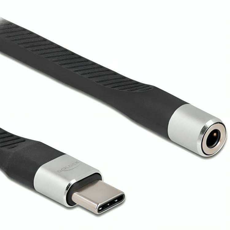 Delock FPC Flachbandkabel USB Type-C™ zu Klinkenbuchse 10 cm