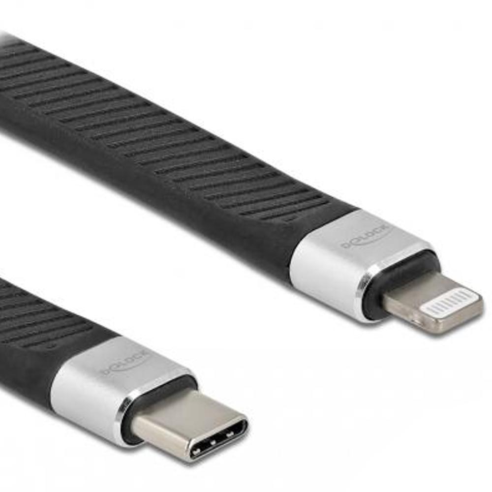 Delock FPC Flachbandkabel USB Type-C™ zu Lightning™ für iPhone™, iP - Delock