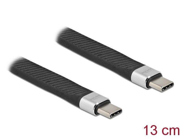 Delock USB 3.2 Gen 2 FPC Flachbandkabel USB Type-C™ zu USB Type-C™ 13 - Delock