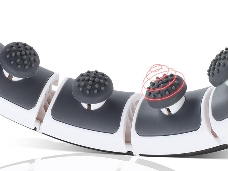 Verstellbarer Smart Hula Hoop (Weiß-Grau) - Kein Hersteller