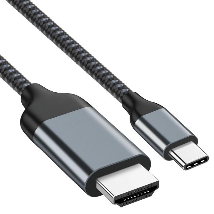 USB-C-auf-HDMI-Kabel - USB 3.1 - Allteq