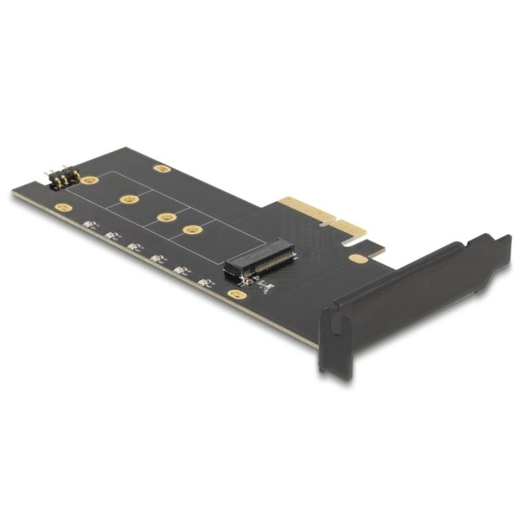 Delock PCI Express x4 Karte zu 1 x intern NVMe M.2 Key M mit Kühlkörper - Delock
