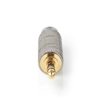 Stereo-Audioadapter 3,5 mm Männlich 6,35 mm Female Vergoldet Recht - Nedis