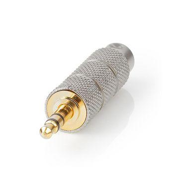 Stereo-Audioadapter 3,5 mm Männlich 6,35 mm Female Vergoldet Recht - Nedis