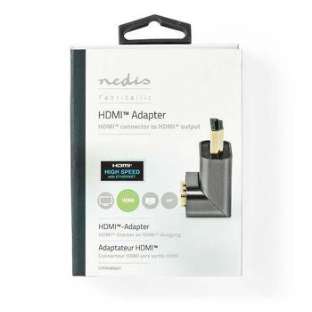 HDMI™-Adapter HDMI Männlich / HDMI™ Connector HDMI Female / HDMI™ - Nedis
