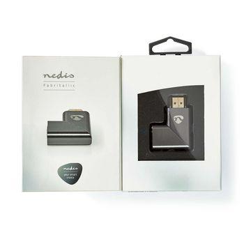 HDMI™-Adapter HDMI Männlich / HDMI™ Connector HDMI Female / HDMI™ - Nedis