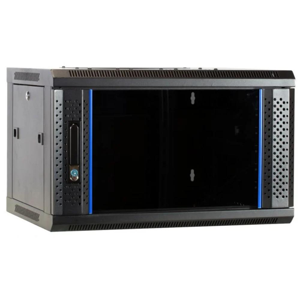 6U Serverrack 19 Zoll 600x450x368mm (BxTxH) Patchfeld Wandgehäuse Datenrack