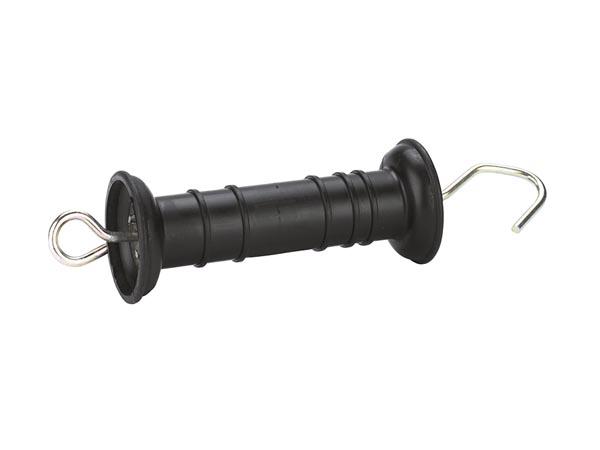 Torgriff schwarz mit Haken 1 St. mit Etikett - Corral