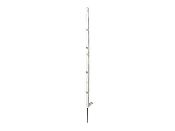 Classic Kunststoffpfosten 105cm, einstufig, weiß (5 Stück) - Corral