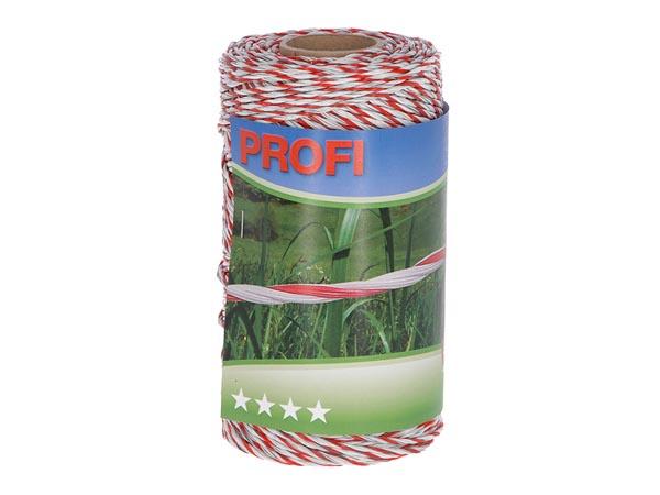 Profi-Zaundraht 6x0,30 TriC, 200m, weiß/rot - Corral