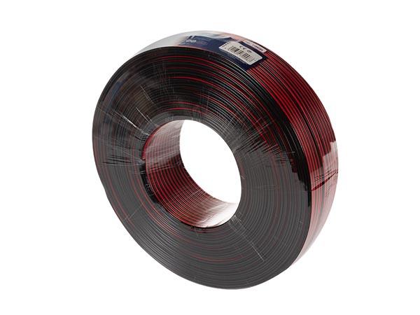 CCA-LUIDSPREKERKABEL - ROOD/ZWART - 2 x 1,50 mm² - 300 m - HQ-Power
