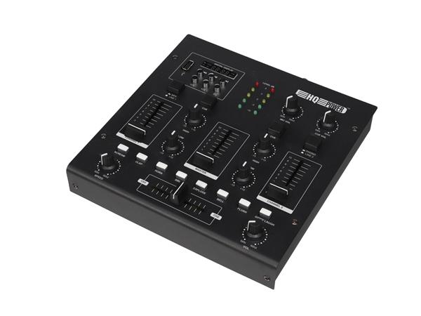2-KANAL-MISCHPULT MIT USB-PLAYER UND FX - HQ-Power