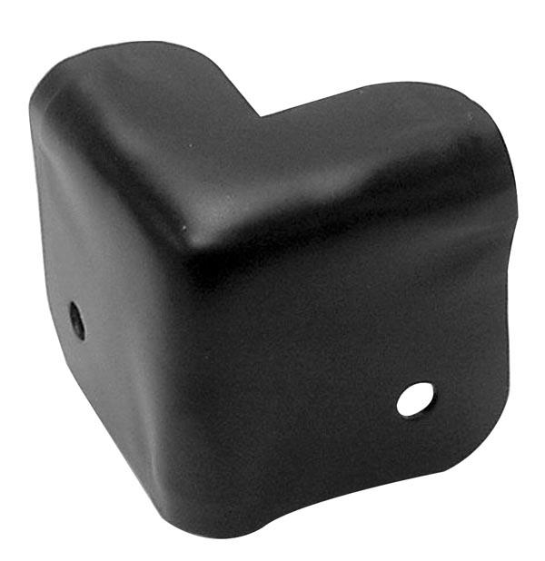 BESCHERMING VOOR LUIDSPREKERBEHUIZING, ZWART METAAL, 38 x 38mm x 90 - HQ-Power