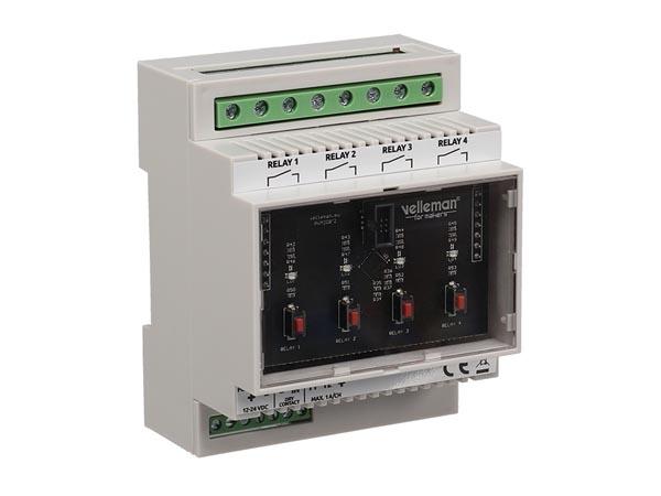 WLAN-RELAISKARTE FÜR DIN-SCHIENENMONTAGE - Velleman