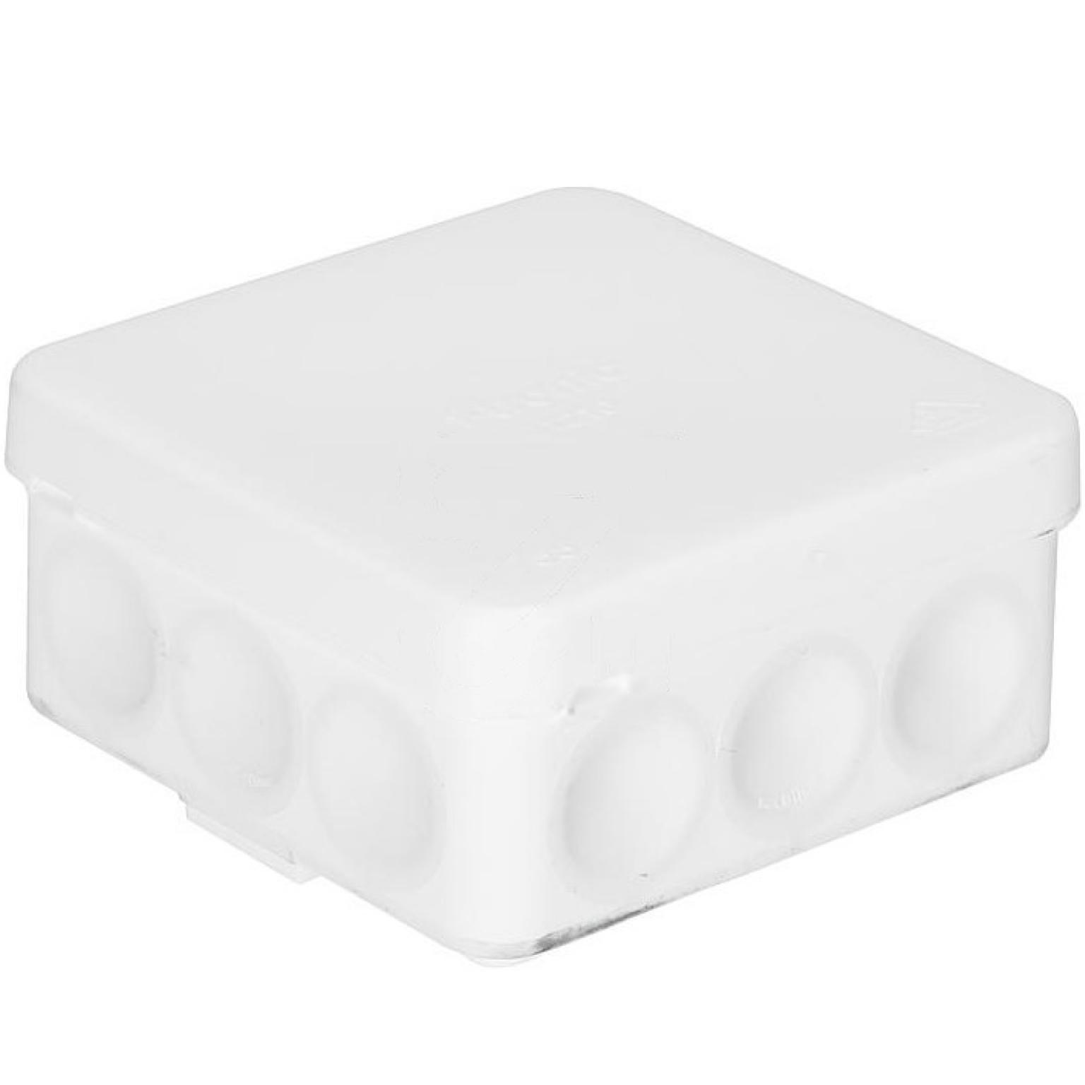 Einbaudose IP55 – 86 × 86 × 37 mm – Weiß – F-Tronic