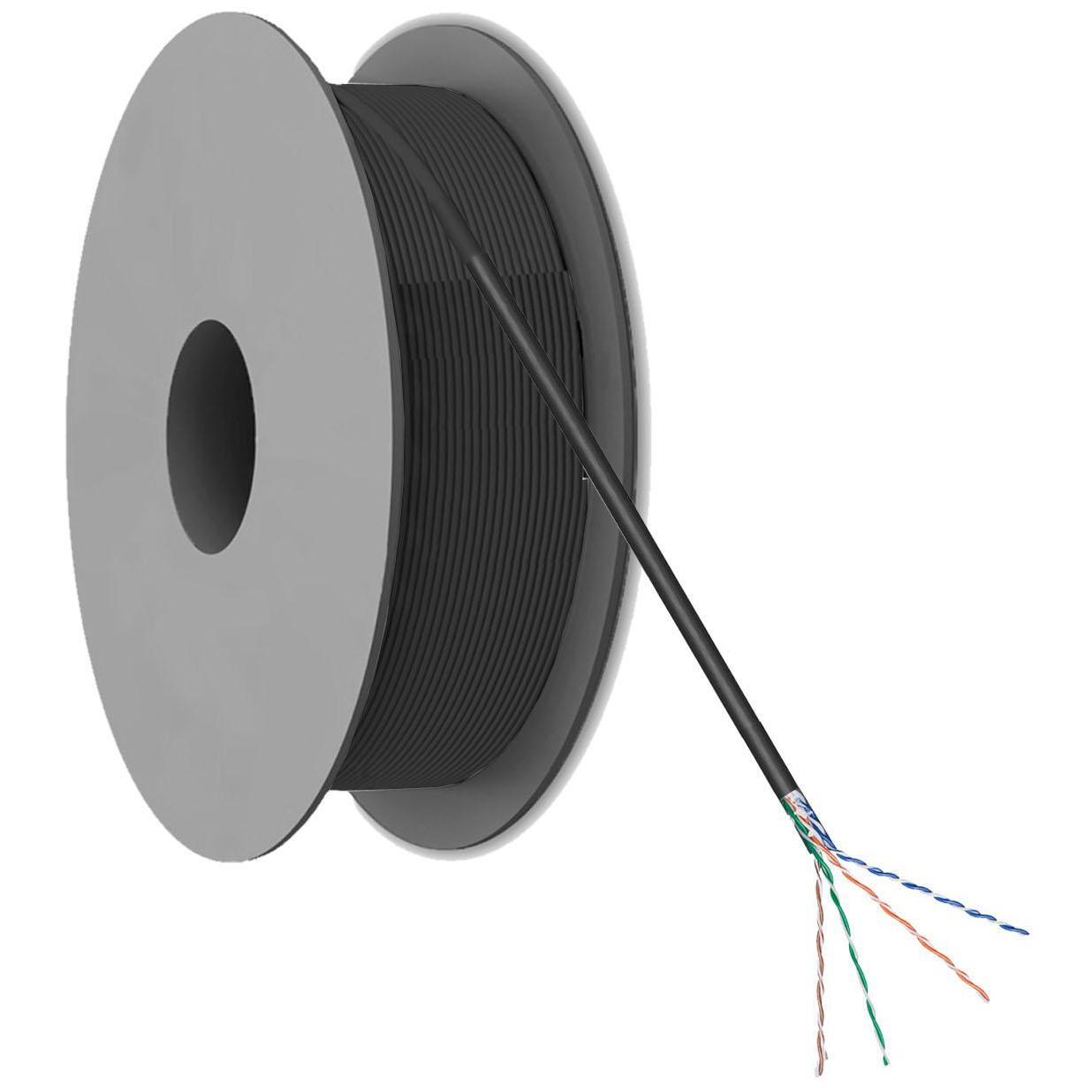 Kat. 5e U/UTP Netzwerkkabel pro Rolle - Allteq