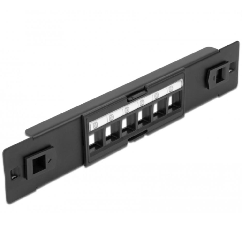 6-Port-Patchfeld - Delock