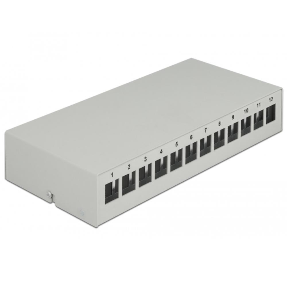 12-Port-Patchpanel - Delock