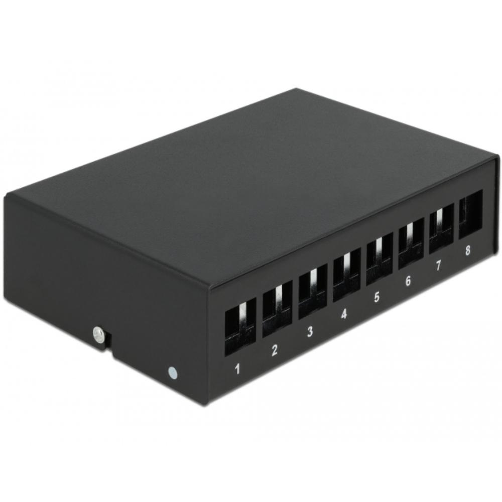 8-Port-Patchfeld - Delock