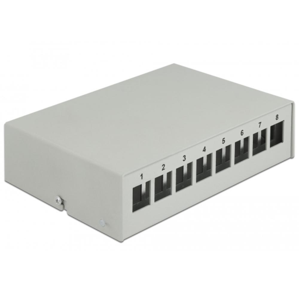 8-Port-Patchfeld - Delock