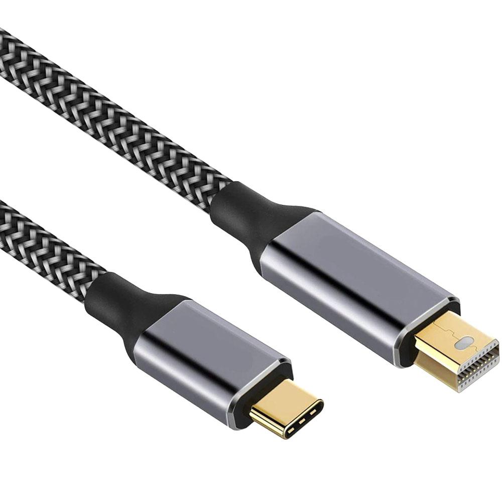Mini DisplayPort auf USB C Kabel - Allteq