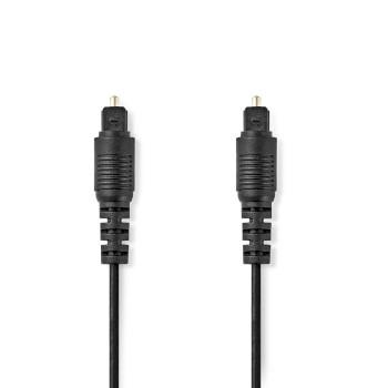 Optische Audiokabel TosLink Male TosLink Male 1,00 m Rund PVC - Nedis