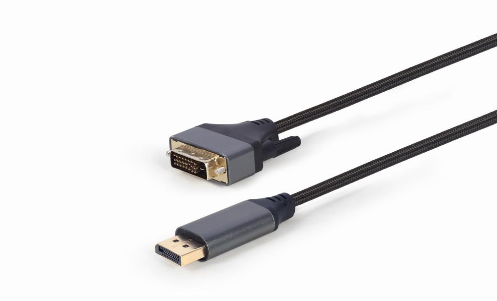 DisplayPort auf DVI-Kabel, 'Premium Series', 1,8 m - Cablexpert