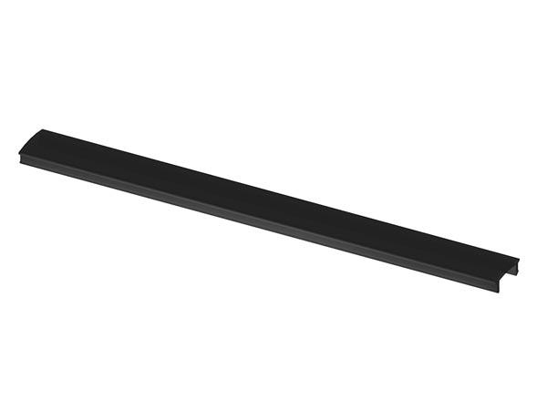 VERSTÄRKTE DIFFUSER FÜR SL15FL - GERADES DESIGN - MATT SCHWARZ - LEDsON