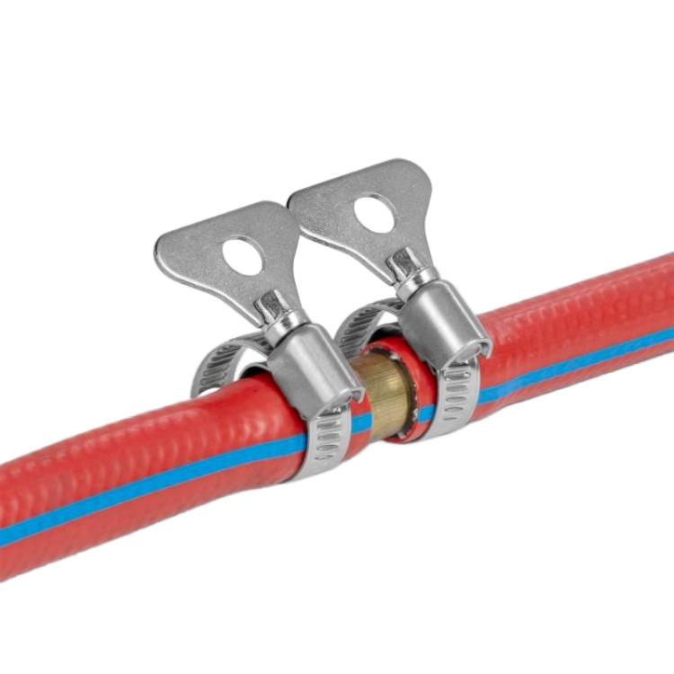 Delock Schlauchschelle mit Flügelmutter 40 - 60 mm 10 Stück Metall - Delock