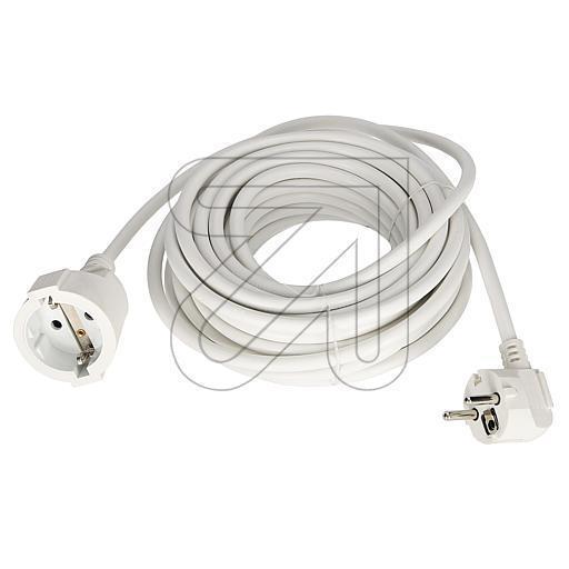 EGB Verlängerung H05VV-F 3G1,5mm² 10m reinweiß