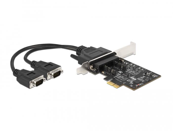 Delock PCI Express Karte zu 2 x Seriell RS-422/485 mit 15 kV ESD Schutz - Delock