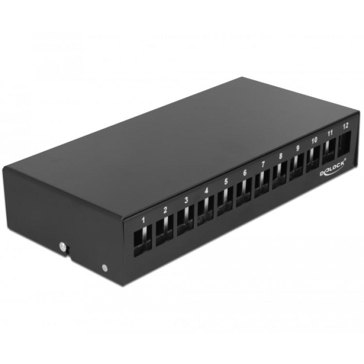 12-Port-Patchpanel - Delock