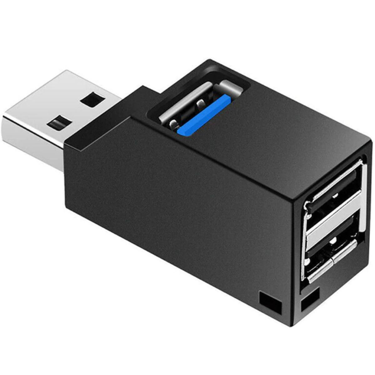 USB-Hub - 3 Anschlüsse - Allteq
