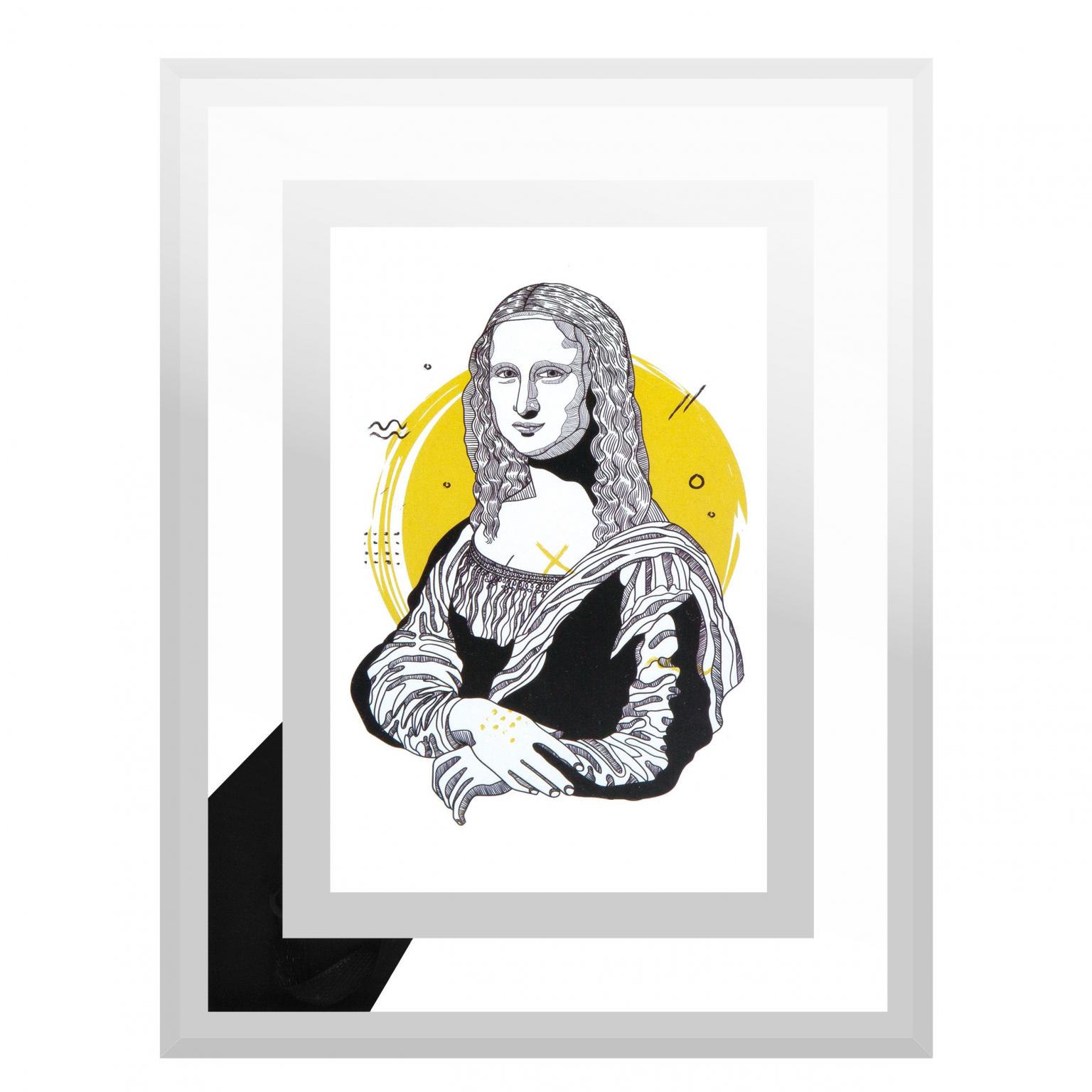 VIDRIO Glass photoframe 10x15 cm. Steel - Henzo