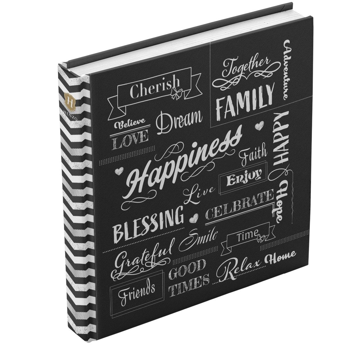 Foto album Black Wording - Henzo
