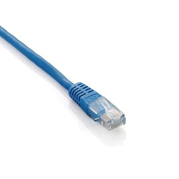 Equip Patchkabel Cat6 U/UTP 2xRJ45 2,00m blau Polybeutel