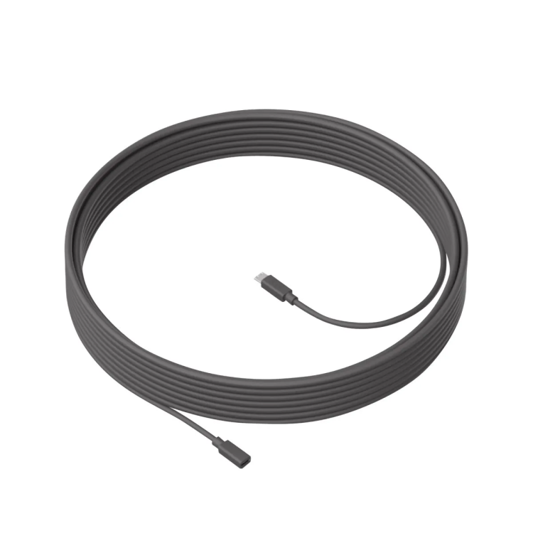 Logitech MeetUp Mic-Verlängerungskabel 10m schwarz - Logitech